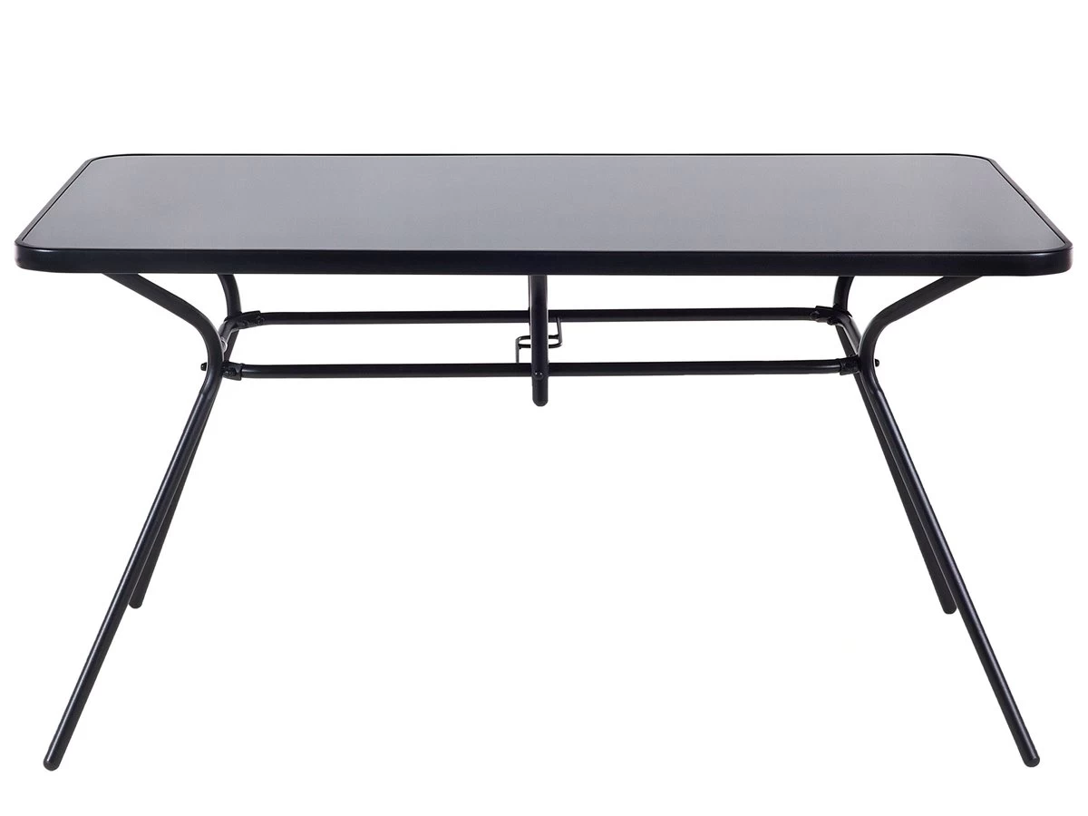 Conjunto De Jardín En Acero Negro Con 6 Sillas LIVO 9 Conjunto De Jardín En Acero Negro Con 6 Sillas LIVO - Imagen 7