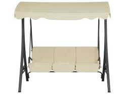 Columpio De Jardín De 3 Plazas En Beige GARBO -Tienda de muebles de jardín 4a5543f30faa98a71a870e4b83754b4fc42d6e08 591eeb1fe83947daa7f4d5bae1753310