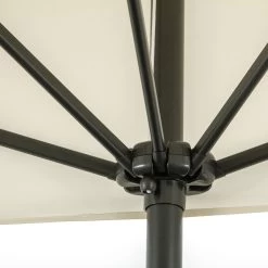 Outsunny Sombrilla Semicircular 230x130x245 Cm Parasol Para Pared De Jardín Con Manivela Y Mástil De Metal De Ø38 Mm Terraza Balcón Beige -Tienda de muebles de jardín 4add84836dc017aef34e4969f0b671f1c2d149e7 d58e7effbbe544d48c26d74afbf5dd18