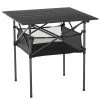 Outsunny Mesa De Camping Plegable Mesa De Picnic Con Espacio Almacenaje De Malla Y Bolsa De Transporte Para Jardín Patio Exterior 70x70x69 Cm Negro -Tienda de muebles de jardín 4c3dd77840f2fd0b93a13fd12a5723e447fa901e 87080aca520842f09ec5553431d297b5