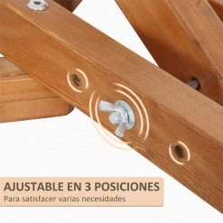 Outsunny Soporte Para Hamaca De Madera Plegable Ajustable De 3 Niveles Estructura Para Hamaca 217-380 Cm De Longitud Carga Máx. 150 Kg Para Jardín Terraza 388x152x89 Cm Teca -Tienda de muebles de jardín 4ce5b5fa4135a578ef200dcf3eb7308b5008428d d501d3a9c2d74c848d0b39ab260c0368