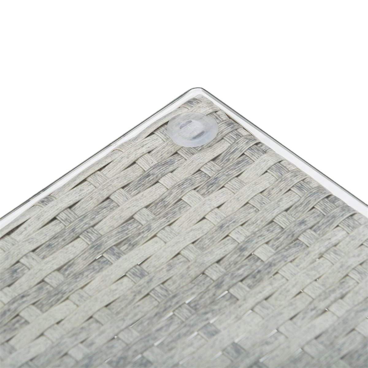 Outsunny Conjunto De Muebles Ratán De 3 Piezas Mesa De Centro Sofá Doble Y Sofá De 3 Plazas Con Cojines Extraíbles Para Jardín Terraza Patio Acero Gris 11 Outsunny Conjunto De Muebles Ratán De 3 Piezas Mesa De Centro Sofá Doble Y Sofá De 3 Plazas Con Cojines Extraíbles Para Jardín Terraza Patio Acero Gris - Imagen 9