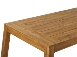 Mesa De Jardín De Madera De Acacia Clara 210 X 90 Cm LIVORNO -Tienda de muebles de jardín 4e9d5b8f05526527bed774a0149bb4229e63579c ff352e32c0eb4436bab9bb5d0586cee2