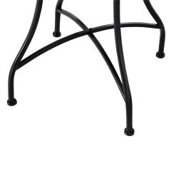 Outsunny Mesa De Jardín Redonda Mesa De Mosaico Con Superficie De Cerámica Y Macro De Metal Carga 50 Kg Para Patio Terraza Exterior Ø60x71 Cm Negro -Tienda de muebles de jardín 502c15a15ade46d41956a25c2043738f29aa65b5 6ef4d9eca511482abbd39989397bd65e