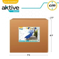 Tumbona Plegable Con Parasol Y Cojín Aktive Beach -Tienda de muebles de jardín 50d63a0227a082ee3846be8890d3a7772c4baf40 9c54e28f432a4979bd6426218cb6bac8