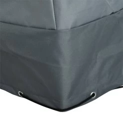 Outsunny Funda Protectora Para Muebles De Jardín Tela Oxford 600D Impermeable Cubierta De Muebles De Mesas Sillas Sofás Exterior Con Cordón Y Hebilla 190,5x72x76 Cm Gris -Tienda de muebles de jardín 515830de28ab2c533296138010688b767d5a439a 735ca315597d4bdead914a0fef1dd7c6