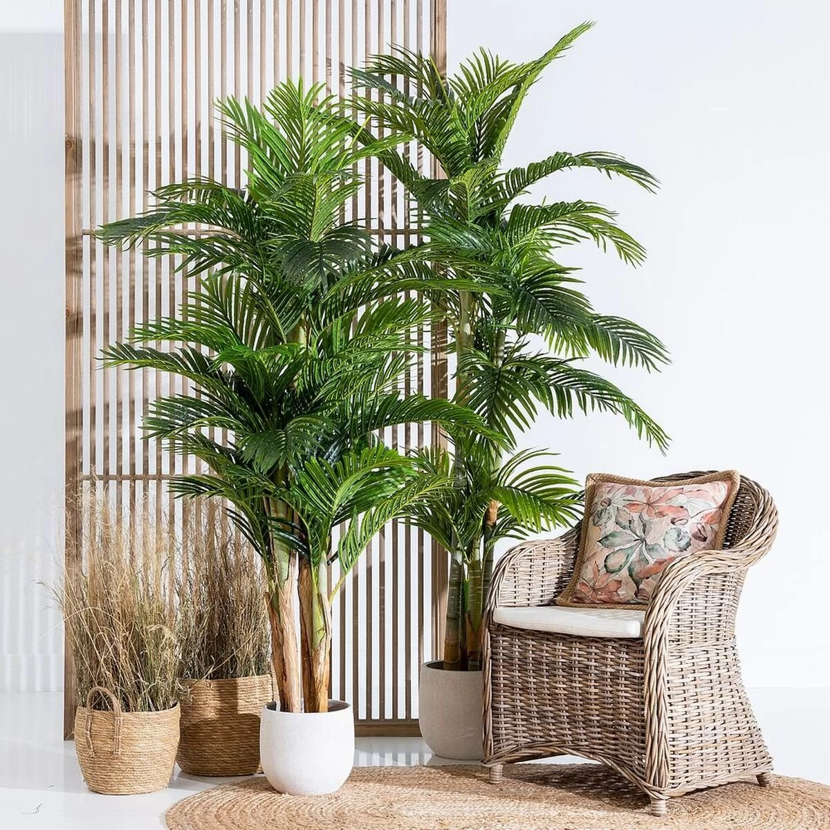 Planta Decorativa Areca Verde 189 Cm 4 Planta Decorativa Areca Verde 189 Cm - Imagen 2
