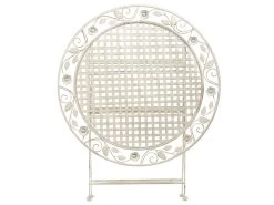 Mesa De Balcón Blanco Crema ø 90 Cm BIVIO -Tienda de muebles de jardín 531a8e2a392a36bed89b917890d4926b84758495 e46ddb0342394ec7aedada1f71286bd6