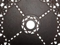 Mesa De Jardín De Metal Marrón Oscuro/beige ⌀ 105 Cm MANFRIA -Tienda de muebles de jardín 550a4ac1377ec197d5ae7ec0ee925155abb1c2ba 2accc141cfcf4bb3b7d38f498bef22d2