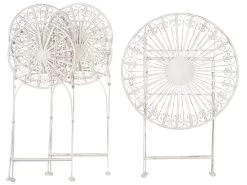 Conjunto De Balcón 2 Plazas De Metal Blanco Crema SCAFA -Tienda de muebles de jardín 565f6448bf0df1619f6a2a59df9ec1defc756af0 8232772184464fff92328051689bc880