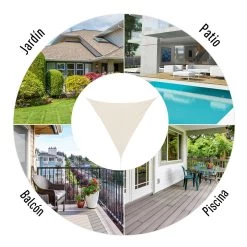 Outsunny - Toldo Vela Triangulo (varios Tamaños Y Colores), Tamaño 4x4x4m, Color Beige -Tienda de muebles de jardín 56ef9ac15a80169fdb40dab19ef176a0efc42ab1 9c1c02e211324ef1a2cd9158216535ec