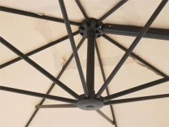 Sombrilla De Jardín 245 X 245 Cm Beige/negro MONZA II -Tienda de muebles de jardín 579165bd1b9c23cee6c9688a89edb30e344d3525 ae0921726155411699025d9de537c249