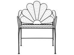 Silla De Jardín De Metal Negro LIGURIA -Tienda de muebles de jardín 587ed04773bce795687297d99e2b0aa1ed80989e e6b5852547494e16b169afc4b2f0208c