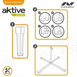 Pie Plegable Para Sombrilla 25/32 Mm Aktive Garden -Tienda de muebles de jardín 59bac6016b34ce9720e0000e40fc8266c5387da9 f65869eafada457c83675fd1ef01ddbd