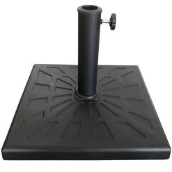 Soporte Cuadrado Poliresina Para Parasol 38-48 Aktive Garden