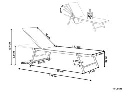Tumbona Reclinable De Metal/textil Trenzado Negro PORTOFINO -Tienda de muebles de jardín 5a7b8abd8a52e3dde3c82a8fe330c1c0f5f62ccc 966591cd198b4bb090f3f89548da3eda