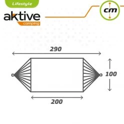 Hamaca De Algodón Portátil Para Jardín Aktive -Tienda de muebles de jardín 5b355cbea2aab57c19507e9f8ed437e6be11b709 b00150e911634a2e86af71796e330c31