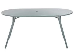 Mesa De Jardín De Metal Azul Claro 160 X 90 Cm CALVI -Tienda de muebles de jardín 5c3f708acdb3c3ee3f975a24bbefe383b390d6e5 e5d1bdc517db4aad8138cbc2a05d5bd0