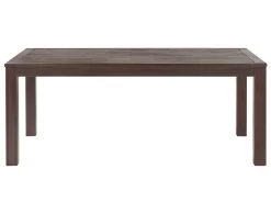 Conjunto De Jardín Mesa Y 2 Bancos Madera Oscura TUSCANIA -Tienda de muebles de jardín 5d9b34fe308aed49e51e7689f6c09f5064636eb7 c199cf0bab334a50803af0bac71c03ec