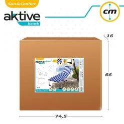 Tumbona Plegable De Aluminio 3 Posiciones Aktive Beach 17 Tumbona Plegable De Aluminio 3 Posiciones Aktive Beach -Tienda de muebles de jardín 5e60d83fd426a89c381243c799cbbd19e7c2bdc5 b2d685fc352e448e902d23b83e01ef99