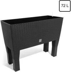 Jardinera Rato 72 Litros Con Riego En Color Antracita 80 X 33 X 65 Cm Con Patas -Tienda de muebles de jardín 5fcde1a26d3c0662e3ce5cc0e8403584acb220a7 0d3f134426ee4885b2c8a140572e7c96