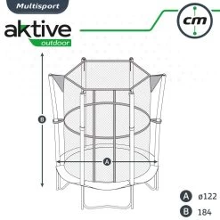 Cama Elástica Infantil 122 Cm Diámetro Aktive Sports -Tienda de muebles de jardín 60cefed980adad428449943189b527bb5bab480d 30dacfee4b774bcd8d6efe5dc4ceed25
