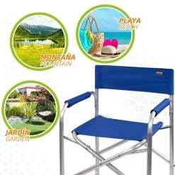 Silla Director Plegable Camping Azul Aktive -Tienda de muebles de jardín 6186912f6820a8254c787727607f6f40501d4b7a 9a9b0bc65847468590959a5265d367cb