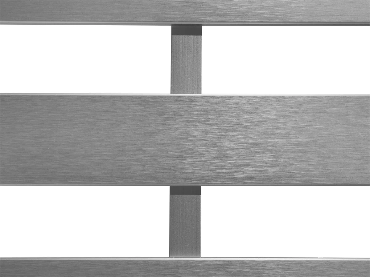 Banco De Jardín 2 Plazas De Metal Gris Claro SALERNO 13 Banco De Jardín 2 Plazas De Metal Gris Claro SALERNO - Imagen 11