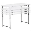 Mesa Plegable Ajustable En Altura Blanco LIFETIME 122 X 61 X 56-91 Cm -Tienda de muebles de jardín 63048eb7c1145fb87e3b610bc4630a7171897ef7 94705bc029f0412eb3d2afdb56309621