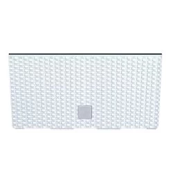 Prosperplast Jardinera Para Balcón Rato Case , Dimensiones (Mm) 395X185X195, Color Blanco