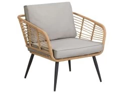 Conjunto De Jardín 4 Plazas Color Natural CORINTH II -Tienda de muebles de jardín 63466a945399427cf097ed7a0f060a1365a991bb 1ddc872c958046e8a037313c2b117efd