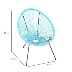 Outsunny Conjunto De 2 Sillas De Jardín De Ratán Pack 2 Sillas Acapulco Forma Ovalada Con Reposabrazos Respaldo Alto Interior Exterior 73x77x87 Cm Turquesa 16 Outsunny Conjunto De 2 Sillas De Jardín De Ratán Pack 2 Sillas Acapulco Forma Ovalada Con Reposabrazos Respaldo Alto Interior Exterior 73x77x87 Cm Turquesa -Tienda de muebles de jardín 63955aa9eca23ed68ea3cd0339c38a88ba4027d0 0fbcb07054944cd6b811957eafcacab8