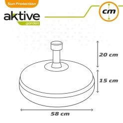 Base Para Sombrilla Circular Antracita 25-48 Mm Aktive -Tienda de muebles de jardín 65bf904264779472adb0a8de28317448fe46c970 bbfee55cedee4830b56320dc9c8926ad