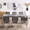 Conjunto De Jardín Mesa Con Tablero De Piedra Natural Gris Pulido 220 Cm, 8 Sillas Grises GROSSETO -Tienda de muebles de jardín 66aa82f2233516116391b543dc3664dc0698ea68 a79395db9dfc4bfcb0cd19a61c7a58d0