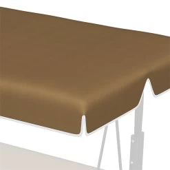 Outsunny Toldo De Repuesto Para Columpio De 2 Plazas Toldo Recambio Para Balancín Cubierta De Reemplazo Protección UV50+ Para Jardín Terraza Patio 192x144 Cm Marrón Oscuro -Tienda de muebles de jardín 66aae7c31fde5d09ac90dd094255bdca19a5ba54 ad176a46fc454c28aab395336f6cddae