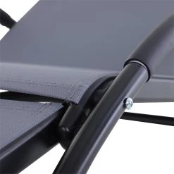 Outsunny Tumbona De Jardín Aluminio Reclinable Con Respaldo Ajustable De 5 Niveles Reposapiés Regulable Y Reposacabezas Extraíble Para Terraza Balcón Exterior 66x152x81 Cm Gris -Tienda de muebles de jardín 67ebc2d39197ac5e11d11ef1187fc978517b76d4 9e620774e5ba45518081c4de8cd4691d