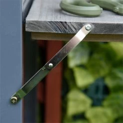 Outsunny Huerto Urbano Elevado De Madera 140x46x75,5 Cm Mesa De Cultivo De Jardín Con 2 Baldas Laterales Estante Inferior Y 2 Orificios De Drenaje Para Plantas Flores Gris -Tienda de muebles de jardín 6a06e85a159cf5581ce4755037e32b44e675e47a 6acccf76290a42be84e582ad9f37c279