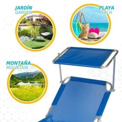 Tumbona Plegable Con Parasol Y Cojín Aktive Beach -Tienda de muebles de jardín 6a1b95cee0b6abf609d6f1d403a90600bdbe69be 33e28c44e07a46da9a86a25bca0c58bf