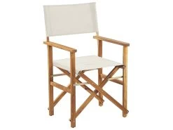 Conjunto De 2 Sillas De Jardín Madera Clara/blanco Crema Con Tela Blanco/naranja/verde CINE -Tienda de muebles de jardín 6aa3f5088e71ef5dae15035561e47bd04f902d8d ebb55601c57e441eac251abf5efd49d2