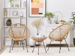 Conjunto De Balcón 2 Plazas De Ratán Negro/natural ACAPULCO II -Tienda de muebles de jardín 6adb54178d48c7bfc06176fb19e2e28985062201 363fc83a5c7b4e888e410edb7da33e6e