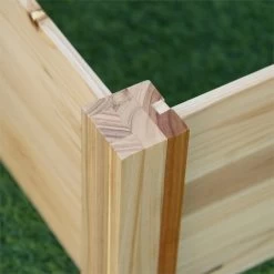 Outsunny Huerto Urbano De Madera Cuadrada 90x90x28 Cm Con 9 Compartimentos Extraíbles Arriate De Jardín Para Cultivos Plantas Flores Natural -Tienda de muebles de jardín 6ce5d94868f072a210a417a677fbd2cc33a34c7d 019ea74d78914a28b00da7aca7d635bb