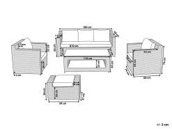 Conjunto De Jardín En Ratán Blanco ROMA -Tienda de muebles de jardín 6d29f4398b2b8895d9099a958aa47443bba47b70 01092c2b23f3412bbf8a18528ccd9d71