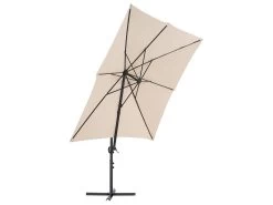 Sombrilla De Jardín 245 X 245 Cm Beige/negro MONZA II -Tienda de muebles de jardín 6fa48f0bdbbb2517d4697c26769d476097f9f1f8 819bead96d6842478bbdb5a7b7b0592e