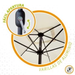 Sombrilla Para Terraza Y Jardín 300x200 Cm C/protección UV50 Aktive -Tienda de muebles de jardín 6fb6b94ac52bad450feae4bd718efd475af2b9cb 403b123322274210857b144458e55a13