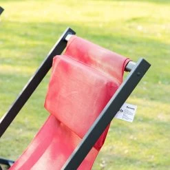 Outsunny Conjunto De 2 Tumbonas Plegables Con Respaldo Regulable En 5 Posiciones Y Reposacabezas Acolchado Incorporado 58x96.5x91.5cm Rojo Vino -Tienda de muebles de jardín 707bc54aaeb4117d8ef50bc90a946f14191b796a 15b383a9a50a4e26bf31c79b34c3c4e0