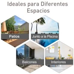 Outsunny Conjunto De 2 Sillas Plegables Para Exterior Con Reposabrazos Sillas Para Balcones Jardín Terraza Metal Texteline Carga 100kg 58x64x94 Cm Gris -Tienda de muebles de jardín 749076a81c945a2dd4af8e86c384461e6db642f6 11028acbc51e4fd1b52403379382fc15