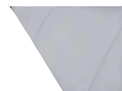 Toldo Vela Triangular De Poliéster Gris 300 X 300 Cm LUKKA -Tienda de muebles de jardín 74bd32707d13645e9c90073e292f0c3e05ff0645 a37deb40e2f24990a10292a4989d6365
