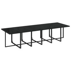 Set Comedor De Jardín 17 Pzas Con Cojines Ratán Sintético Negro VidaXL -Tienda de muebles de jardín 76b8428398dde351adc1567676b460322d7fa64a 724af776354644629b58f29d0a3df81d