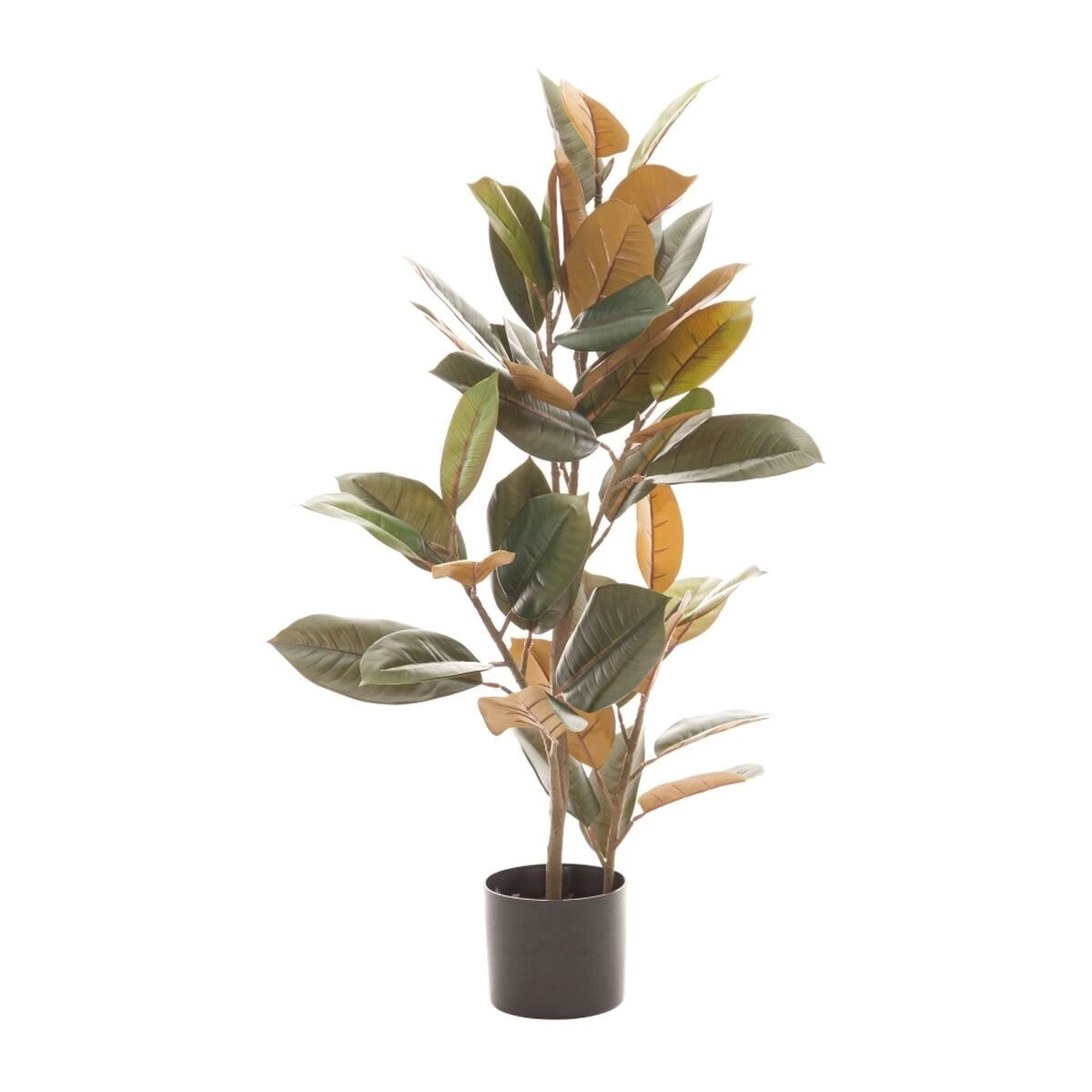 Planta Decorativa 36 X 37 X 90 Cm PVC Ficus Verde Oscuro 3 Planta Decorativa 36 X 37 X 90 Cm PVC Ficus Verde Oscuro