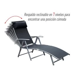 Outsunny Tumbona Plegable Respaldo Ajustable A 7 Niveles Con Almohada Texteline Resistente Relax En Exterior Piscina Terraza Camping 137x63.5x100.5cm Acero 14 Outsunny Tumbona Plegable Respaldo Ajustable A 7 Niveles Con Almohada Texteline Resistente Relax En Exterior Piscina Terraza Camping 137x63.5x100.5cm Acero -Tienda de muebles de jardín 7afa888016a6dd22ea11839b9f198aea27f0f0d9 a8942dd51f034812a5d220d5ef59725e